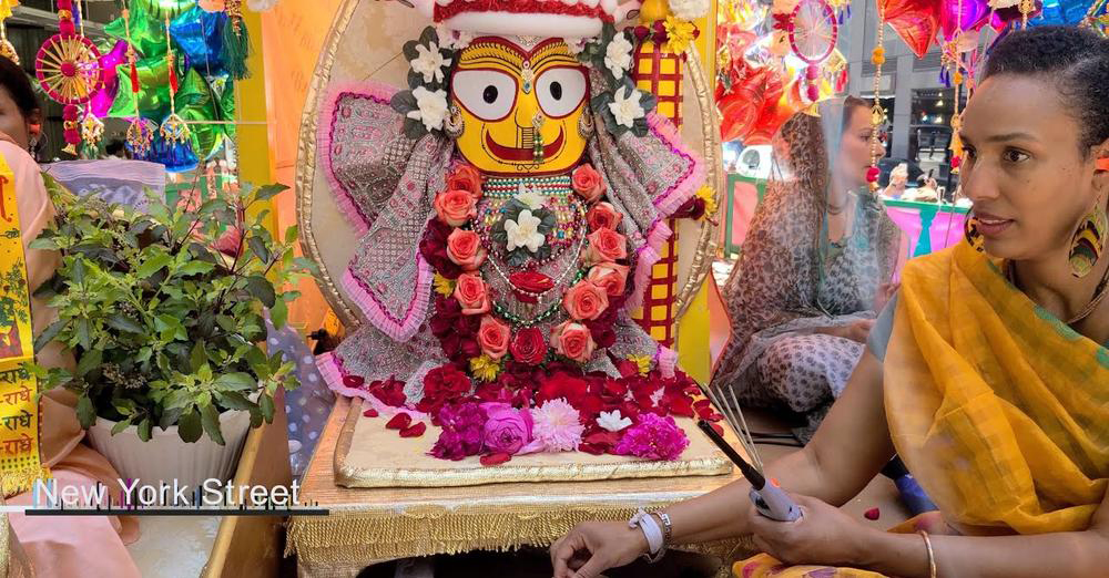 Hare Krishna Ratha Yatra Festival New York City June 10 2023